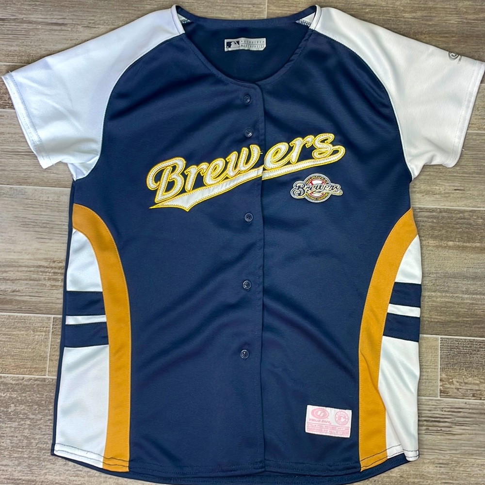Milwaukee Brewer Jersey womens size XL